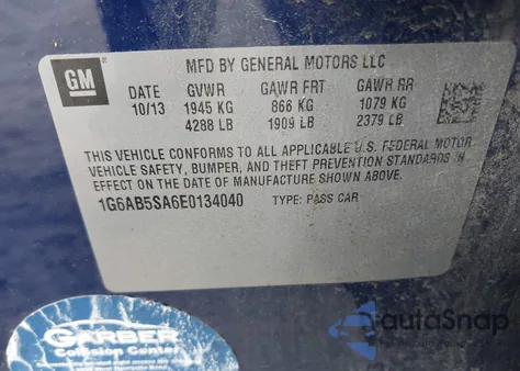 1G6AB5SA6E0134040